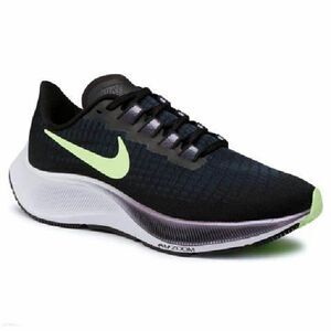 NEW NIKE Air Zoom Pegasus 37 Black Green Eggplant trim 9.5 US 41 EUR